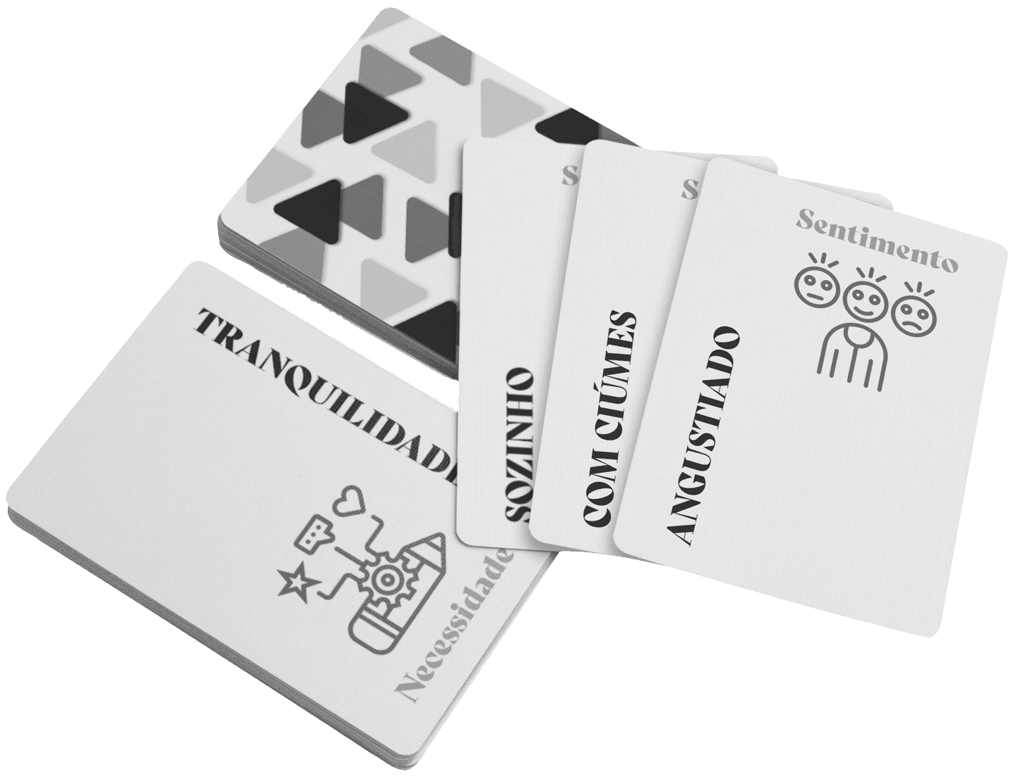 Baralhos de sentimentos e necessidades
